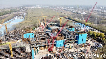 河南：黄河国家博物馆全速建设中